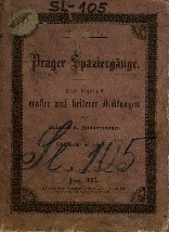 Ob&aacute;lka knihy Prager Spazierg&auml;nge