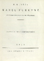 Ob&aacute;lka knihy Karel Purkyně