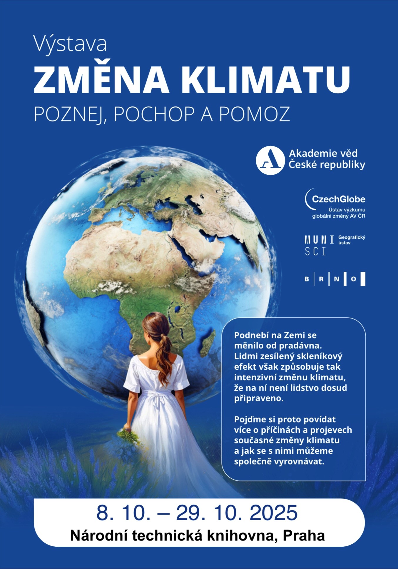 Plak&aacute;t k v&yacute;stavě Změna klimatu