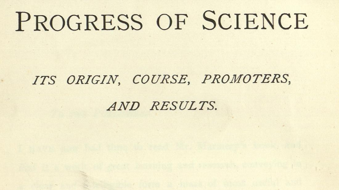Nov&eacute; texty: Progress of Science